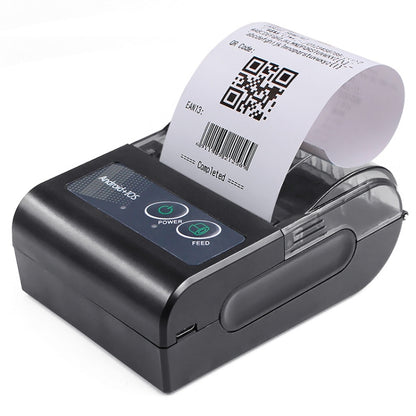 58HB6 Portable Bluetooth Thermal Printer Label Takeaway Receipt Machine, Supports Multi-Language & Symbol/Picture Printing, US Plug (English ), EU Plug (English ), EU Plug (Brazilian Portuguese ), UK Plug (English), US Plug (Traditional Chinese)