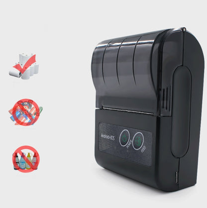 58HB6 Portable Bluetooth Thermal Printer Label Takeaway Receipt Machine, Supports Multi-Language & Symbol/Picture Printing, US Plug (English ), EU Plug (English ), EU Plug (Brazilian Portuguese ), UK Plug (English), US Plug (Traditional Chinese)