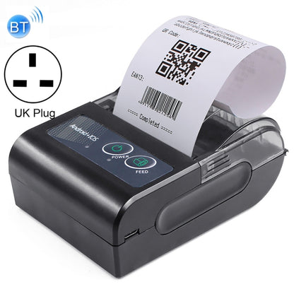 58HB6 Portable Bluetooth Thermal Printer Label Takeaway Receipt Machine, Supports Multi-Language & Symbol/Picture Printing, US Plug (English ), EU Plug (English ), EU Plug (Brazilian Portuguese ), UK Plug (English), US Plug (Traditional Chinese)