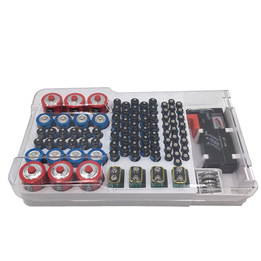 JK-19070823 Battery Storage Box With Battery Capacity Tester