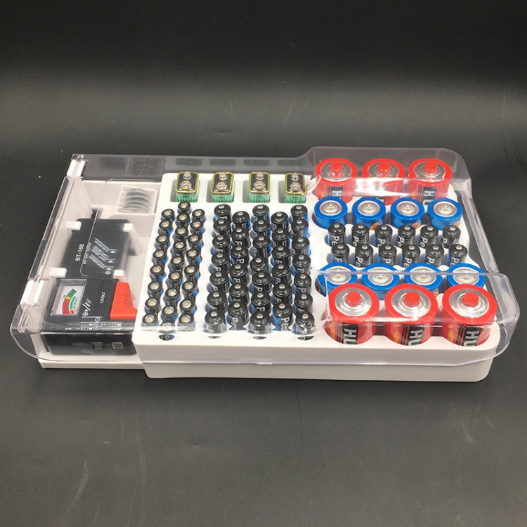 JK-19070823 Battery Storage Box With Battery Capacity Tester