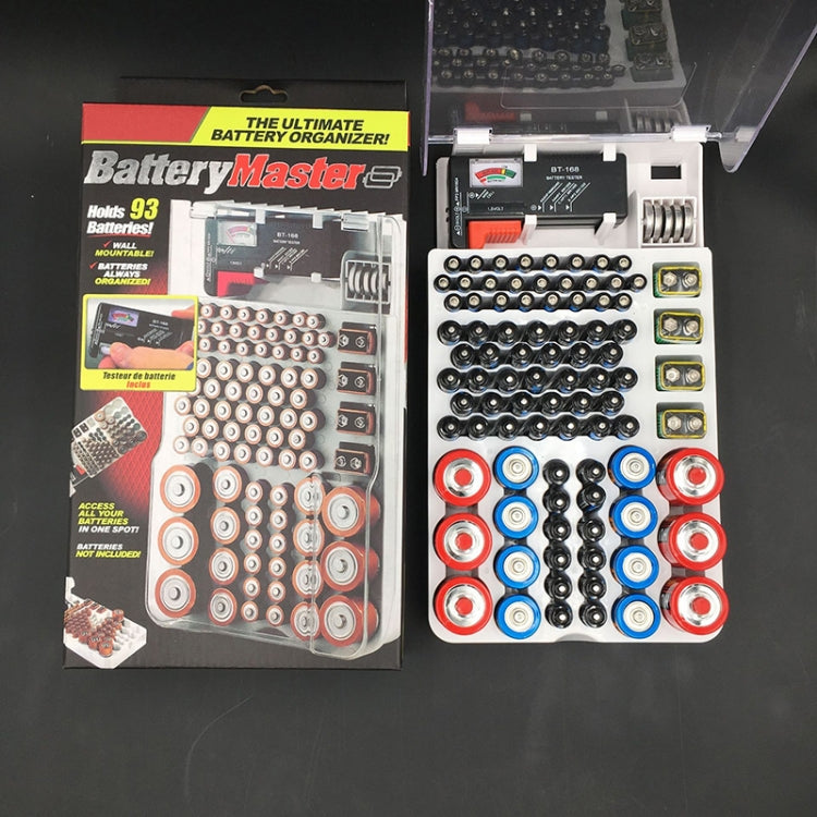 JK-19070823 Battery Storage Box With Battery Capacity Tester