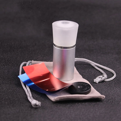 2 PCS Metal Cutting Mirror Jewelry Diamond Identification Tool 10 Times Magnifying Glass Diamond Instrument Diamond Ring Observer