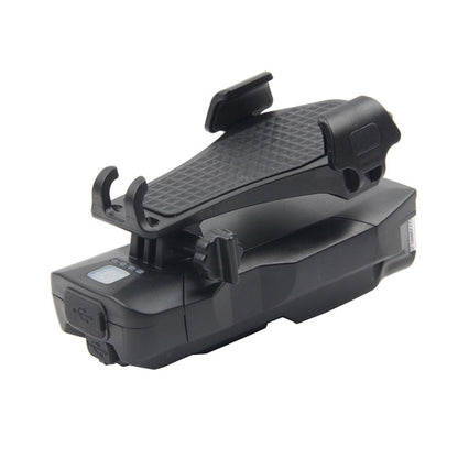 500LM Bicycle Light Mobile Phone Holder Multi-Function Riding Front Light With Horn, 4000 mAh (Black), 4000 mAh (Black Red), 4000 mAh (Black Blue), 4000 mAh (Black Orange), 2400 mAh (Black Red), 2400 mAh (Black Blue), 2400 mAh (Black Orange)