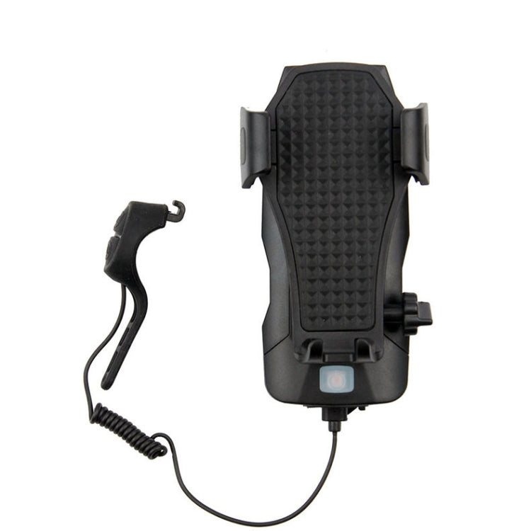 500LM Bicycle Light Mobile Phone Holder Multi-Function Riding Front Light With Horn, 4000 mAh (Black), 4000 mAh (Black Red), 4000 mAh (Black Blue), 4000 mAh (Black Orange), 2400 mAh (Black Red), 2400 mAh (Black Blue), 2400 mAh (Black Orange)