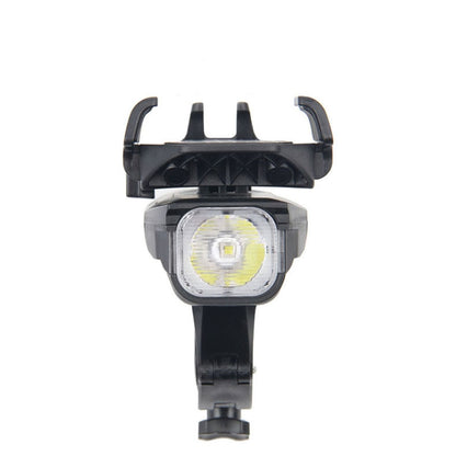 500LM Bicycle Light Mobile Phone Holder Multi-Function Riding Front Light With Horn, 4000 mAh (Black), 4000 mAh (Black Red), 4000 mAh (Black Blue), 4000 mAh (Black Orange), 2400 mAh (Black Red), 2400 mAh (Black Blue), 2400 mAh (Black Orange)