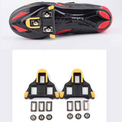 1 Pair Bicycle Splint Set 6 Degrees Road Lock Plate Special For Road Bike Shoes, DH0501 Red, DH0501 Pad