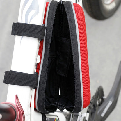 CBR  EVA Hard Shell Bag Mountain Bike Bicycle Triangle Bag Saddle Bag, Red, Black, Gray