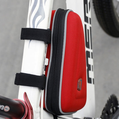 CBR  EVA Hard Shell Bag Mountain Bike Bicycle Triangle Bag Saddle Bag, Red, Black, Gray