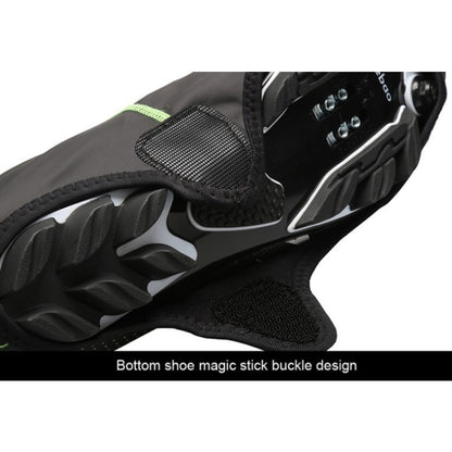 Bicycle Sports Outdoor Cycling Shoe Cover Winter Warm Windproof Waterproof Shoe Cover PU Shoe Cover Cycling Equipment, M, L