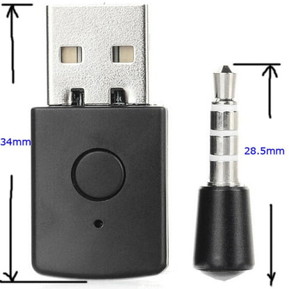 Bluetooth Controller Receiver Adapter USB 4.0 Game Controller Headset Receiver For PS5, For PS5