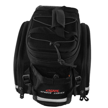CBR Bike Hard Shell Shelf Bag Travel Bag Bicycle Hard Shell Shoulder Bag, Red, Blue, Black