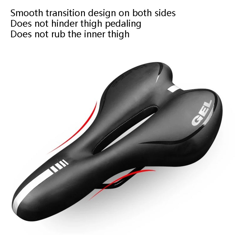 Silicone Bicycle Seat Mountain Bike Saddle Seat Cushion Comfortable Bicycle Accessories Equipment, YF-1034