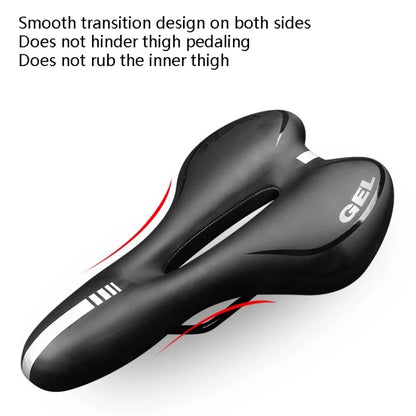 Silicone Bicycle Seat Mountain Bike Saddle Seat Cushion Comfortable Bicycle Accessories Equipment, YF-1034