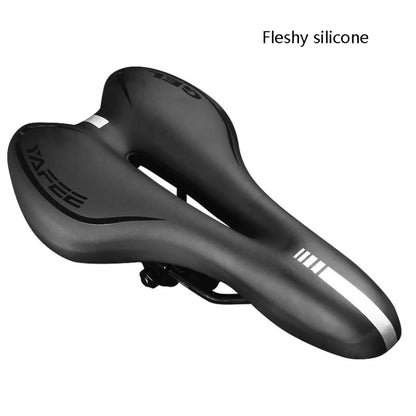 Silicone Bicycle Seat Mountain Bike Saddle Seat Cushion Comfortable Bicycle Accessories Equipment, YF-1034