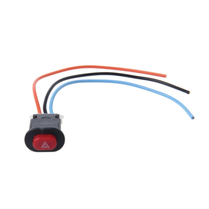 Motorcycle Hazard Light Switch Double Warning Flasher Emergency Signal, Hazard Light Switch