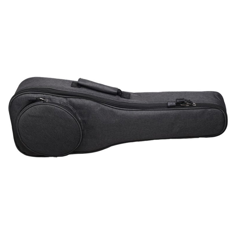 UK-12 23 Inch Ukulele Storage Bag Plus Cotton Padded Anti-Fall Backpack, Ukulele Storage Bag