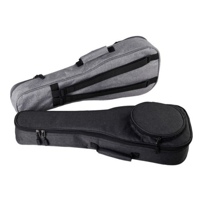 UK-12 23 Inch Ukulele Storage Bag Plus Cotton Padded Anti-Fall Backpack, Ukulele Storage Bag