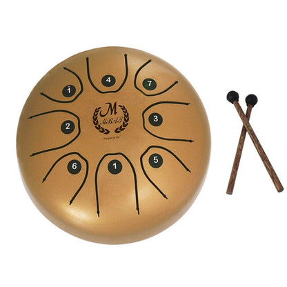MEIBEITE 5.5-Inch C-Tune Sanskrit Drum Steel Tongue Empty  Worry-Free Drum, MEIBEITE Blue, MEIBEITE Green, MEIBEITE White, MEIBEITE Red, MEIBEITE Black, MEIBEITE Golden, MEIBEITE Purple