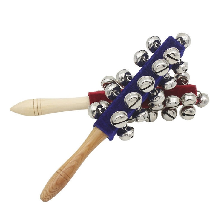 Musical Instrument Vertical Bell Orff Hand Bell Early Education Toys, Red, Blue