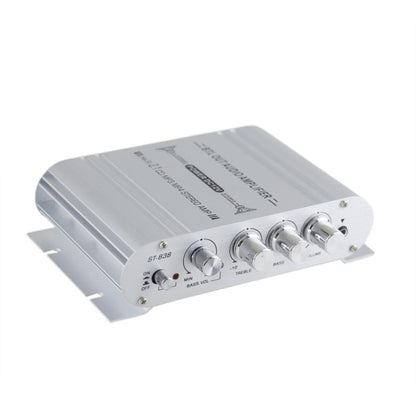 ST-838 Mini Digital Hi-Fi 2.1 Channel Power Amplifier Stereo Bass Audio Player CD MP3 MP4 PC Speaker, US Plug, EU Plug