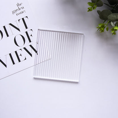 Acrylic Texture Background Board Photo Props Background Decorative Geometric Ornaments, 3 PCS 10 x 10cm, 2 PCS 10 x 15cm, 15 x 15cm, 15 x 20cm, 18 x 29cm