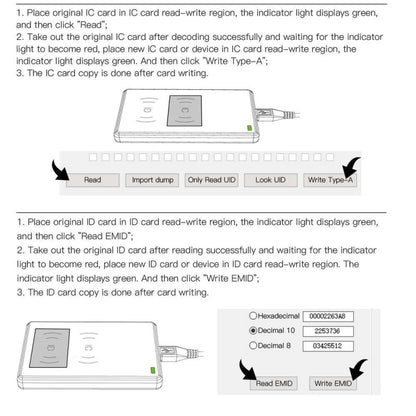 JAKCOM CD2 Access Control Proximity Card Duplicator RFID/ICID Card Reader Card Reader