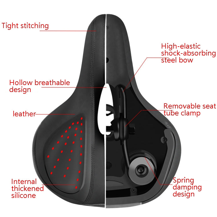 Bicycle Riding Seat Silicone Bicycle Seat Bicycle Saddle, 1103