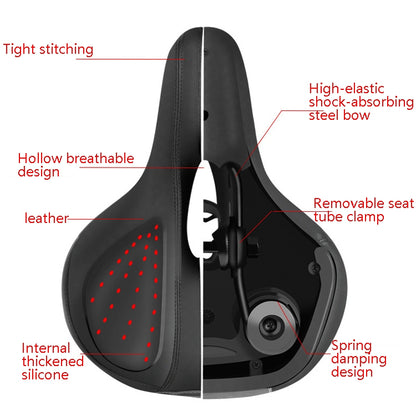 Bicycle Riding Seat Silicone Bicycle Seat Bicycle Saddle, 1103