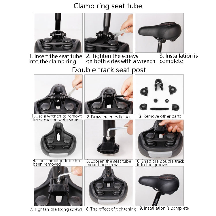 Bicycle Riding Seat Silicone Bicycle Seat Bicycle Saddle, 1103