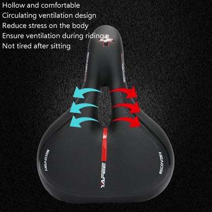 YAFEE Taillight Bicycle Seat Mountain Bike Saddle With Light Seat