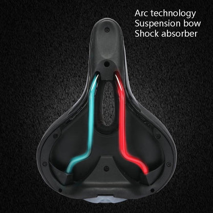 YAFEE Taillight Bicycle Seat Mountain Bike Saddle With Light Seat