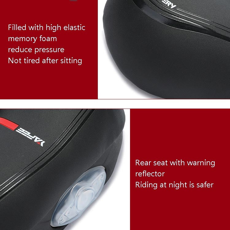 YAFEE Taillight Bicycle Seat Mountain Bike Saddle With Light Seat