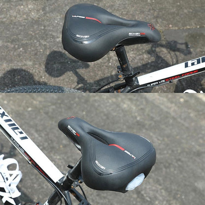 YAFEE Taillight Bicycle Seat Mountain Bike Saddle With Light Seat