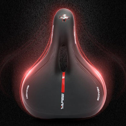 YAFEE Taillight Bicycle Seat Mountain Bike Saddle With Light Seat