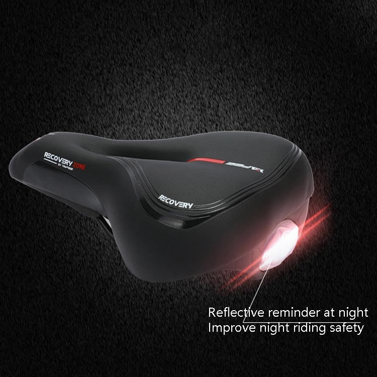YAFEE Taillight Bicycle Seat Mountain Bike Saddle With Light Seat