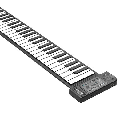 PN61S 61-key Hand-Rolled Foldable Piano Thickened Portable Beginner Keyboard, 61-key