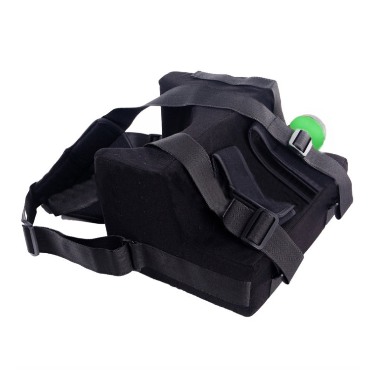 Shoulder Abduction Fixation Brace Scapula Dislocation Fracture Fixation Pillow with Grip Ball, Strap Style Left, Strap Style Right, Paste Style Left, Paste Style Right