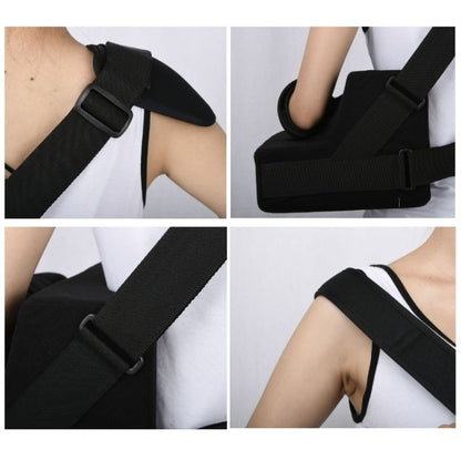 Shoulder Abduction Fixation Brace Scapula Dislocation Fracture Fixation Pillow with Grip Ball, Strap Style Left, Strap Style Right, Paste Style Left, Paste Style Right