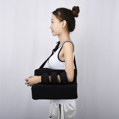 Shoulder Abduction Fixation Brace Scapula Dislocation Fracture Fixation Pillow with Grip Ball, Strap Style Left, Strap Style Right, Paste Style Left, Paste Style Right