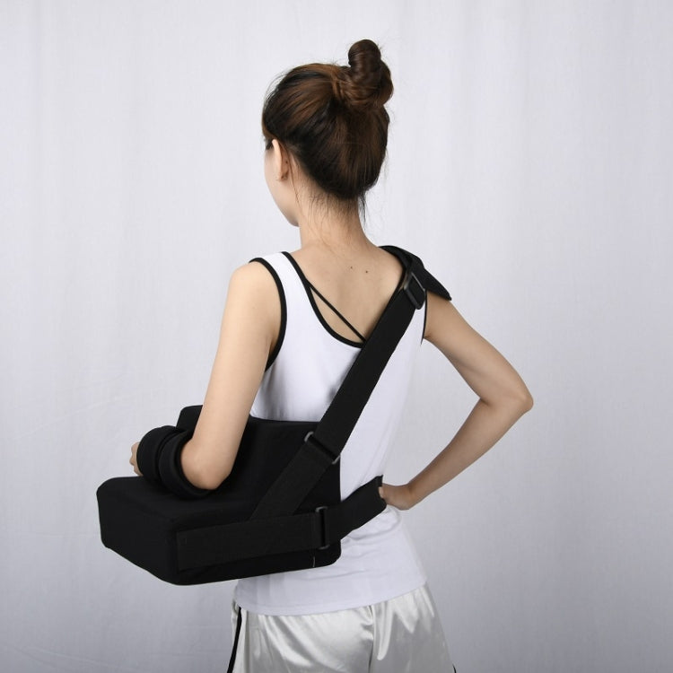 Shoulder Abduction Fixation Brace Scapula Dislocation Fracture Fixation Pillow with Grip Ball, Strap Style Left, Strap Style Right, Paste Style Left, Paste Style Right