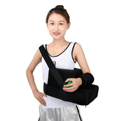 Shoulder Abduction Fixation Brace Scapula Dislocation Fracture Fixation Pillow with Grip Ball, Strap Style Left, Strap Style Right, Paste Style Left, Paste Style Right