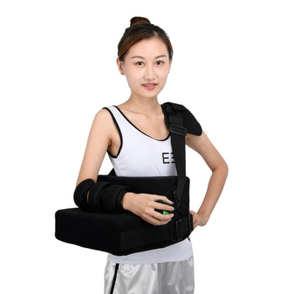 Shoulder Abduction Fixation Brace Scapula Dislocation Fracture Fixation Pillow with Grip Ball, Strap Style Left, Strap Style Right, Paste Style Left, Paste Style Right