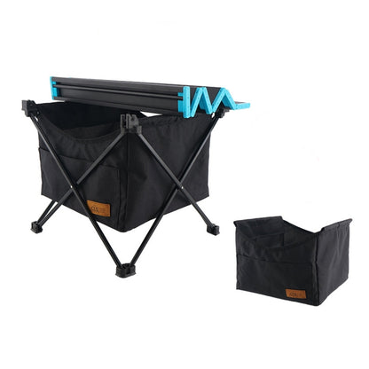 CLS Outdoor Folding Picnic Table Storage Hanging Bag Portable Invisible Pocket Storage Hanging Pocket,Style:, Small Pocket, Large Pocket, Table Small + Small Pocket, Table Medium + Large Pocket
