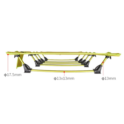 CLS Outdoor Lightweight Folding Bed Camping Simple Leisure Bed, 187 x 60 x 13.5cm