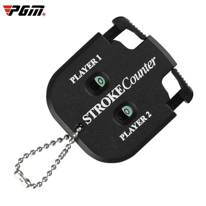 PGM Square Golf Scoring Device Double Dial Counting Device, Double Dial