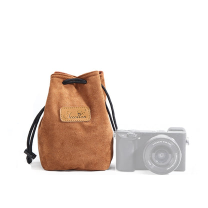 S.C.COTTON Liner Shockproof Digital Protection Portable SLR Lens Bag Micro Single Camera Bag, Square Khaki L, Square Blue L, Square Gray L, Square Brown L, Square Black L, Square Khaki M, Square Blue M, Square Gray M, Square Brown M, Square Black M...