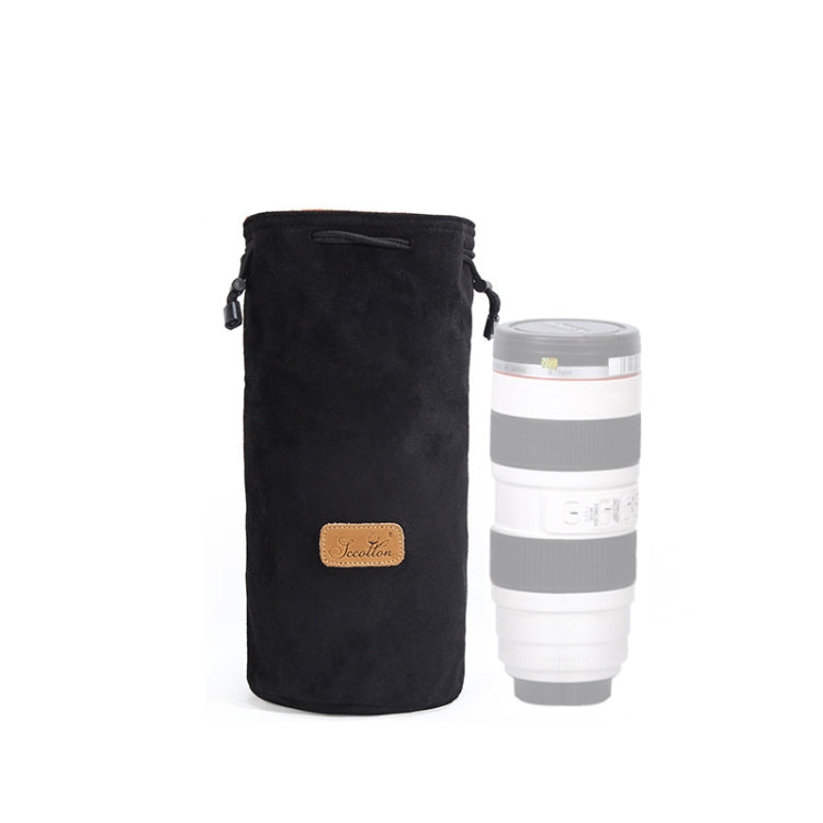 S.C.COTTON Liner Shockproof Digital Protection Portable SLR Lens Bag Micro Single Camera Bag, Square Khaki L, Square Blue L, Square Gray L, Square Brown L, Square Black L, Square Khaki M, Square Blue M, Square Gray M, Square Brown M, Square Black M...