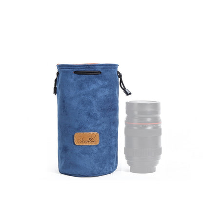 S.C.COTTON Liner Shockproof Digital Protection Portable SLR Lens Bag Micro Single Camera Bag, Square Khaki L, Square Blue L, Square Gray L, Square Brown L, Square Black L, Square Khaki M, Square Blue M, Square Gray M, Square Brown M, Square Black M...