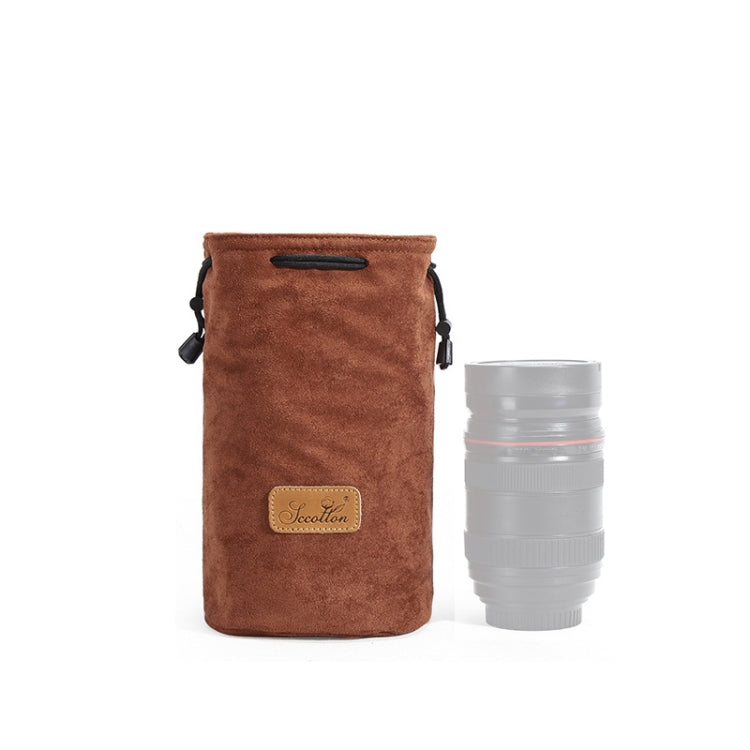 S.C.COTTON Liner Shockproof Digital Protection Portable SLR Lens Bag Micro Single Camera Bag, Square Khaki L, Square Blue L, Square Gray L, Square Brown L, Square Black L, Square Khaki M, Square Blue M, Square Gray M, Square Brown M, Square Black M...